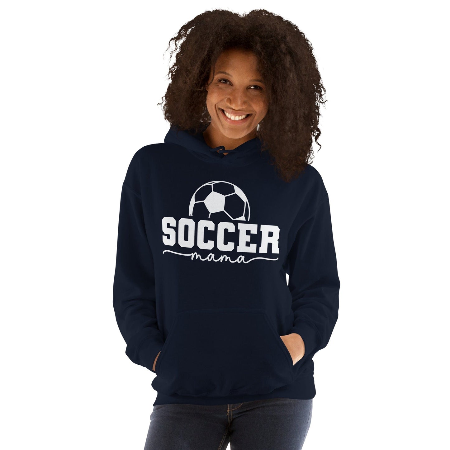 Soccer Mama Hoodie Spirit Gear Collective Hoodie