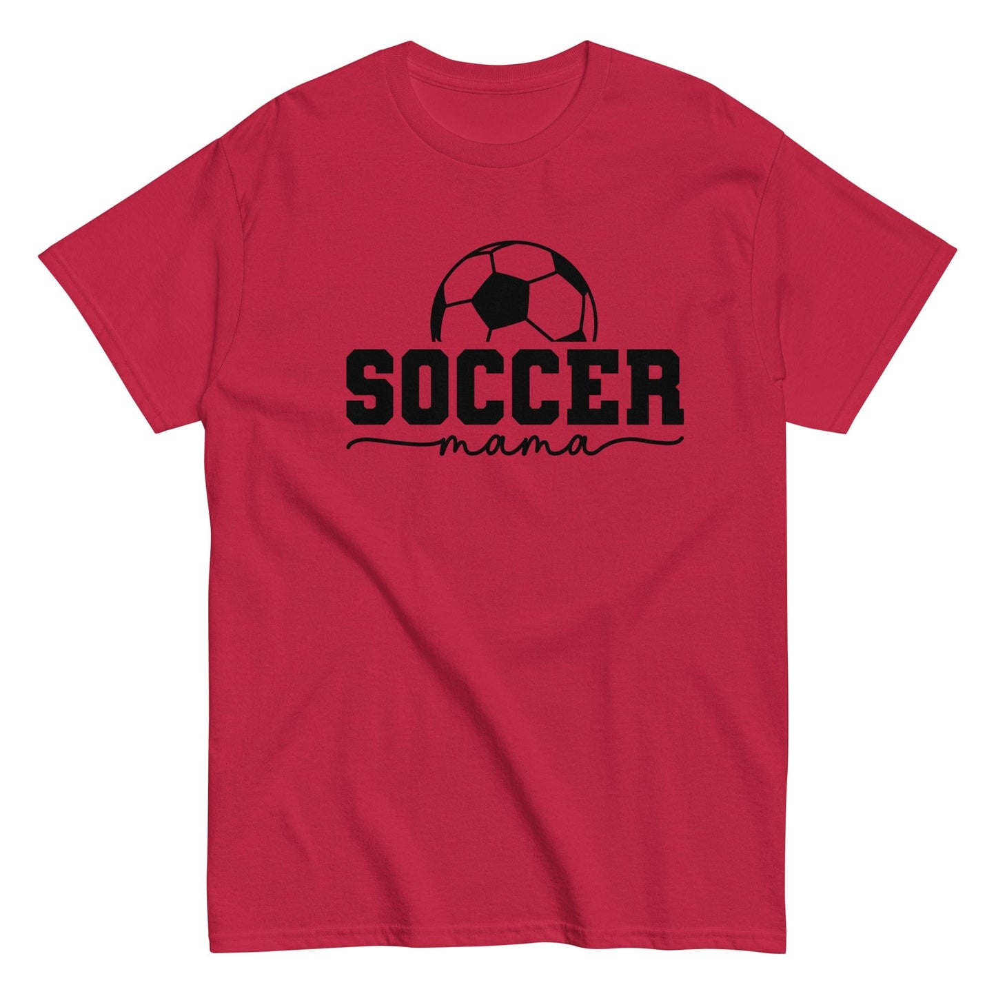 Soccer Mama T-Shirt Cardinal / S Spirit Gear Collective T-Shirt