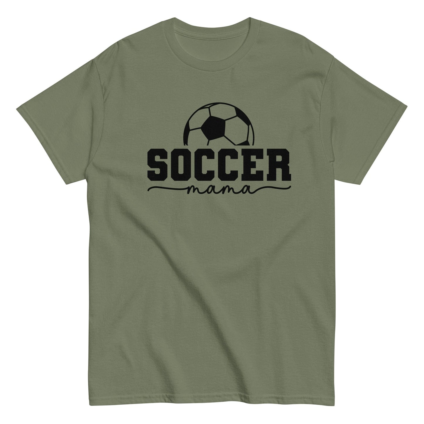 Soccer Mama T-Shirt Military Green / S Spirit Gear Collective T-Shirt