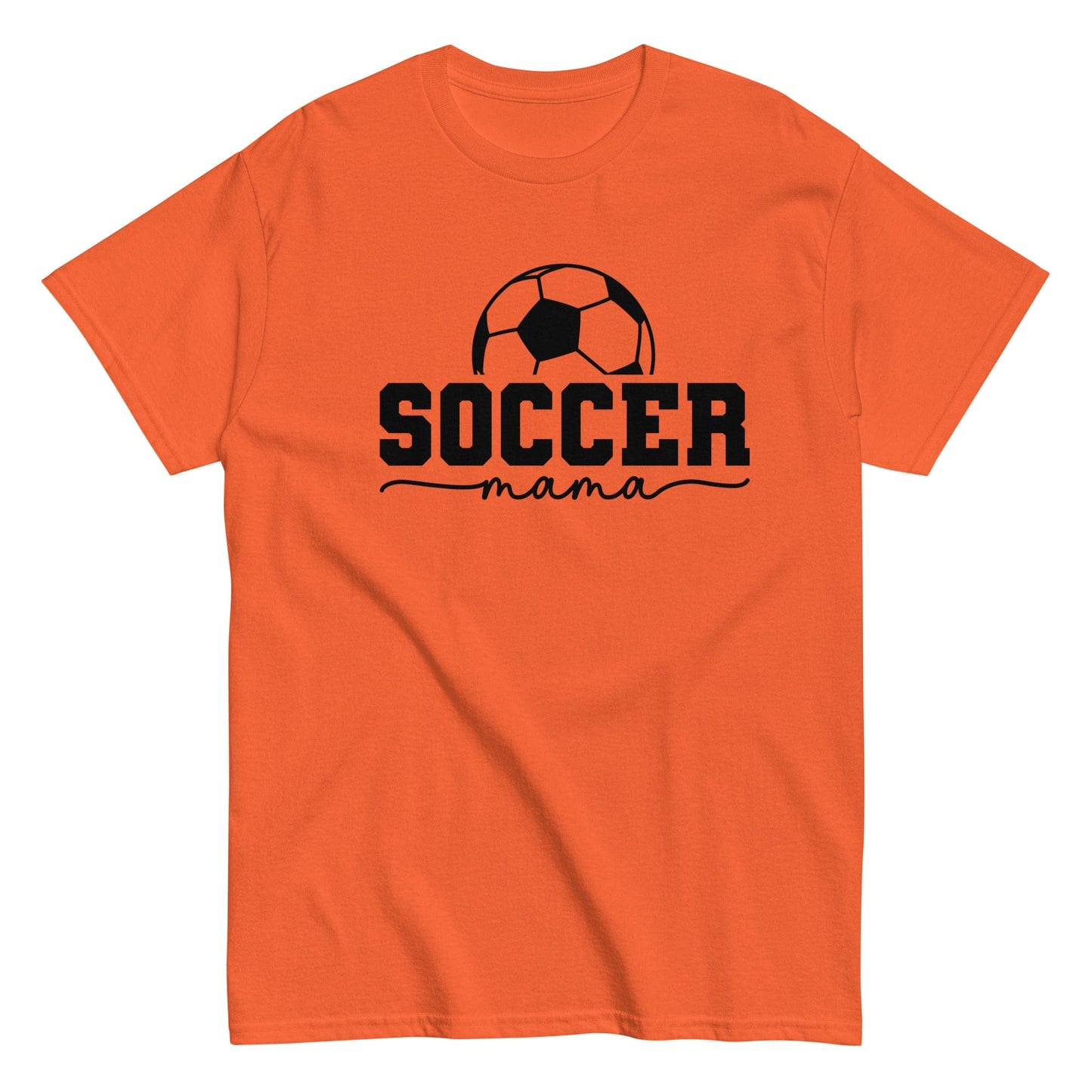 Soccer Mama T-Shirt Orange / S Spirit Gear Collective T-Shirt