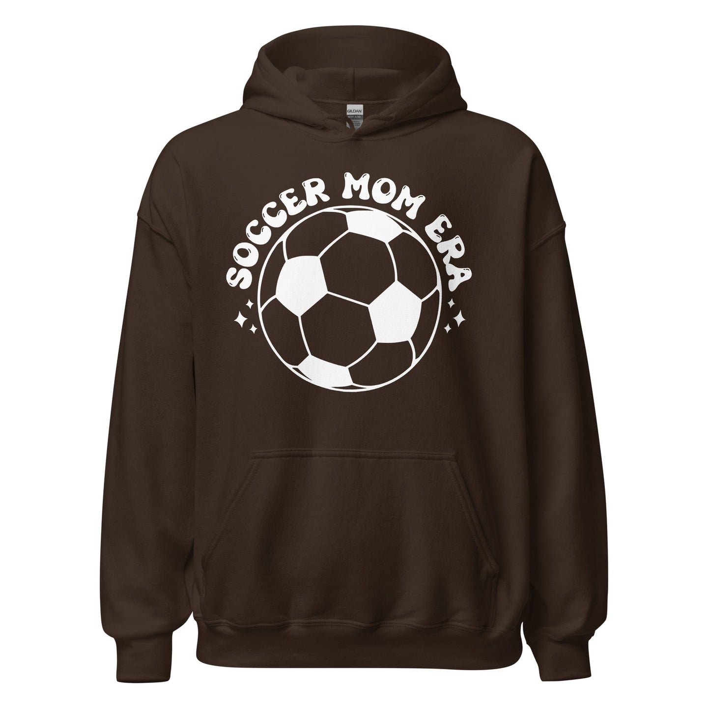 Soccer Mom Era Hoodie Dark Chocolate / S Spirit Gear Collective Hoodie