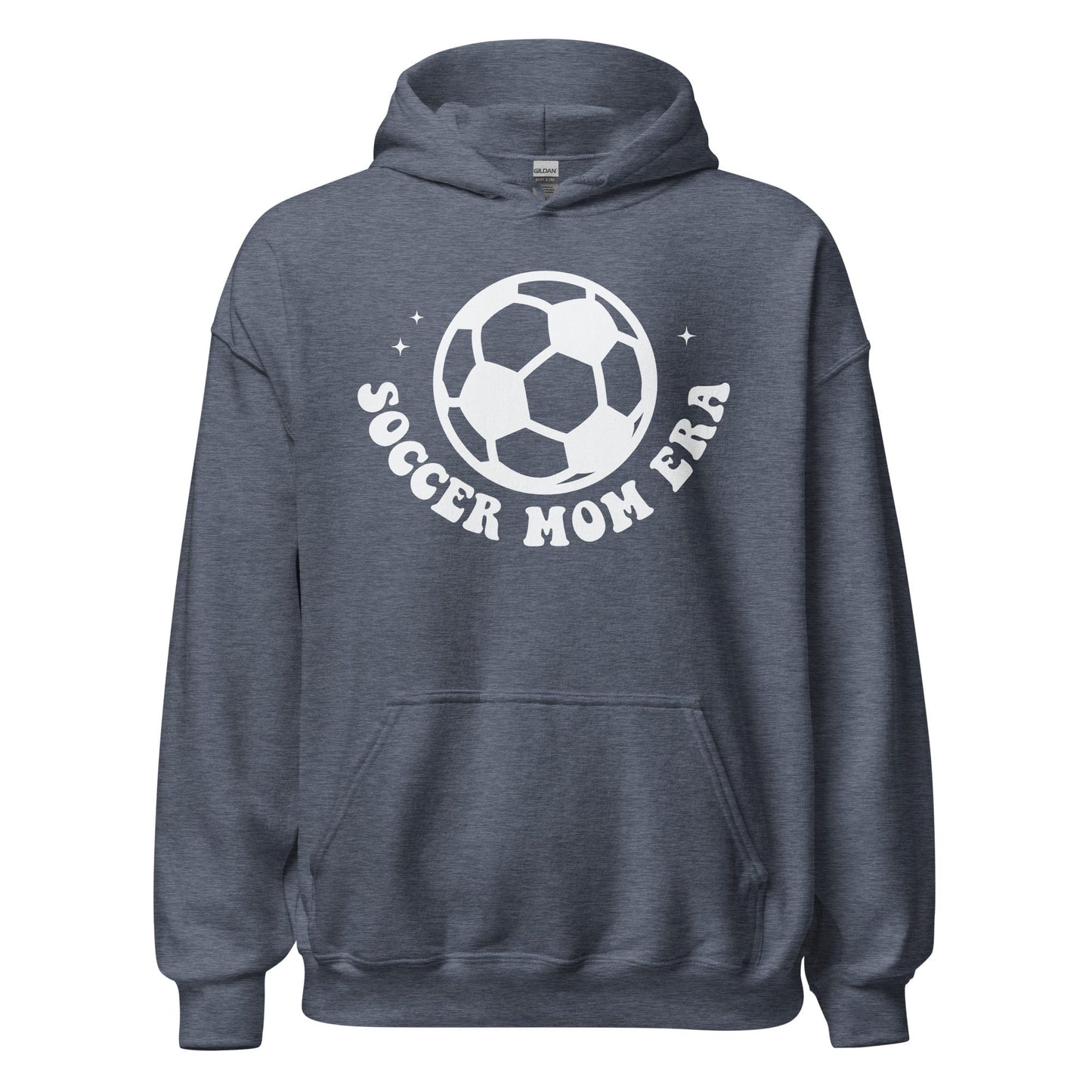 Soccer Mom Era Hoodie Heather Sport Dark Navy / S Spirit Gear Collective Hoodie