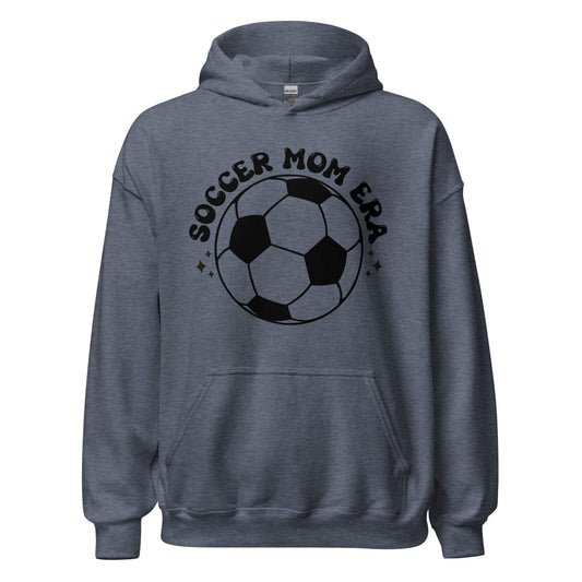 Soccer Mom Era Hoodie Heather Sport Dark Navy / S Spirit Gear Collective Hoodie