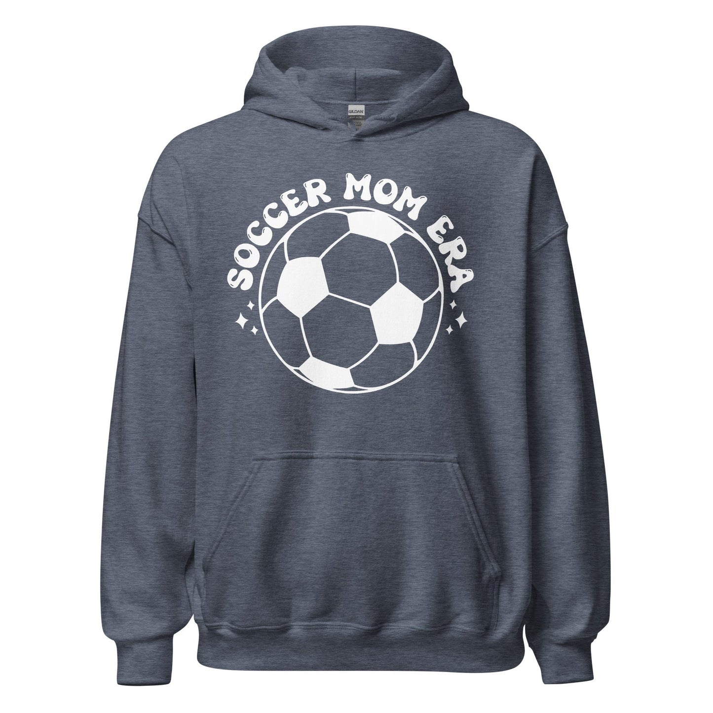 Soccer Mom Era Hoodie Heather Sport Dark Navy / S Spirit Gear Collective Hoodie