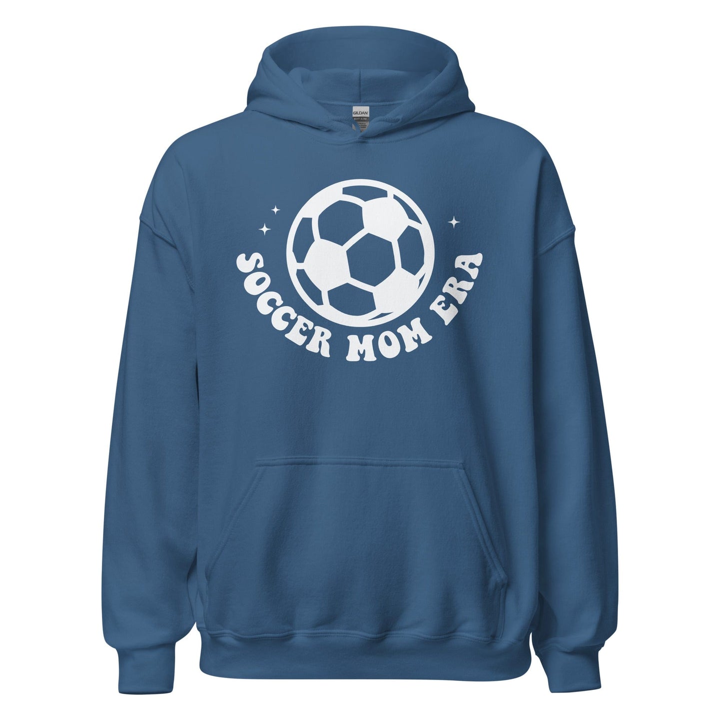 Soccer Mom Era Hoodie Indigo Blue / S Spirit Gear Collective Hoodie