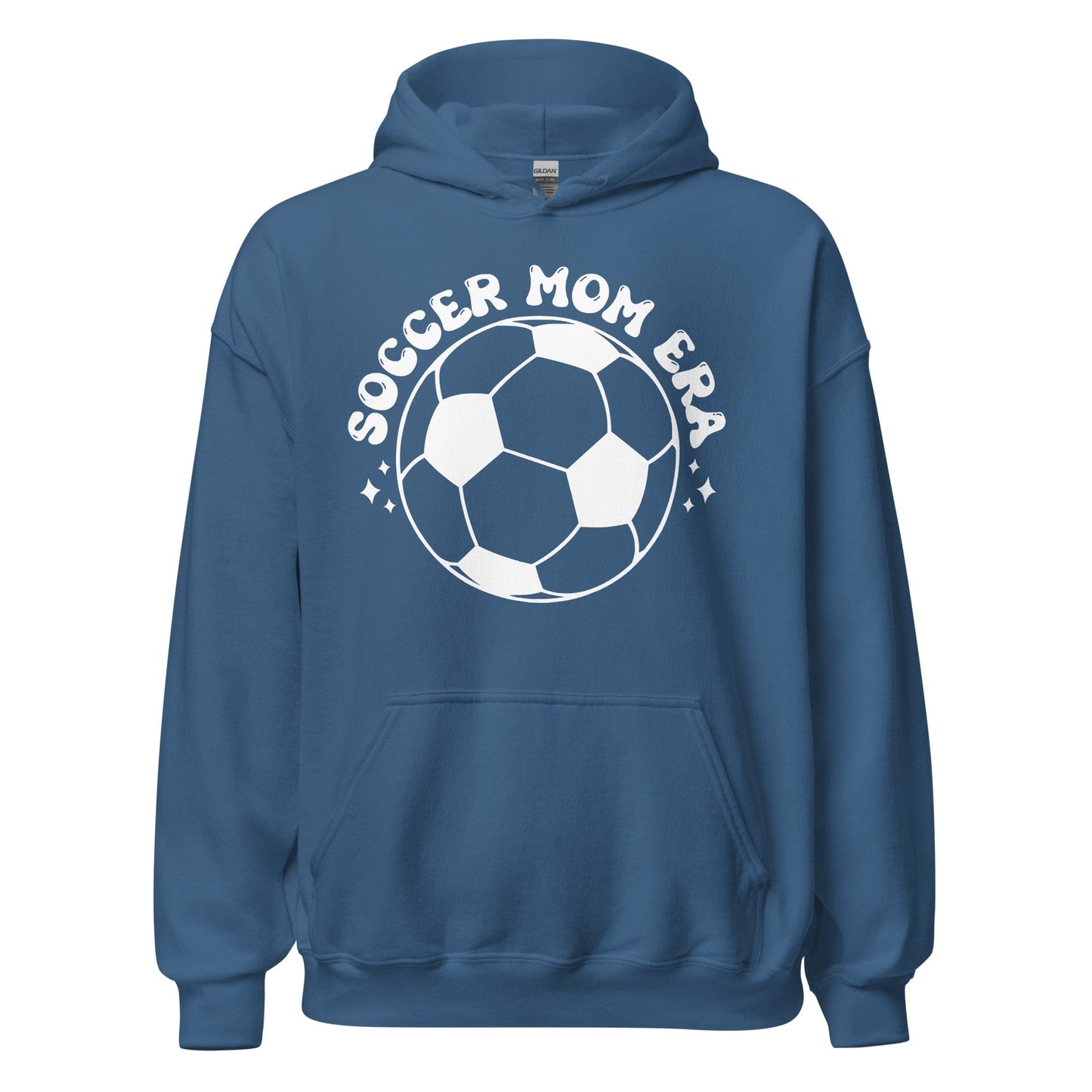 Soccer Mom Era Hoodie Indigo Blue / S Spirit Gear Collective Hoodie