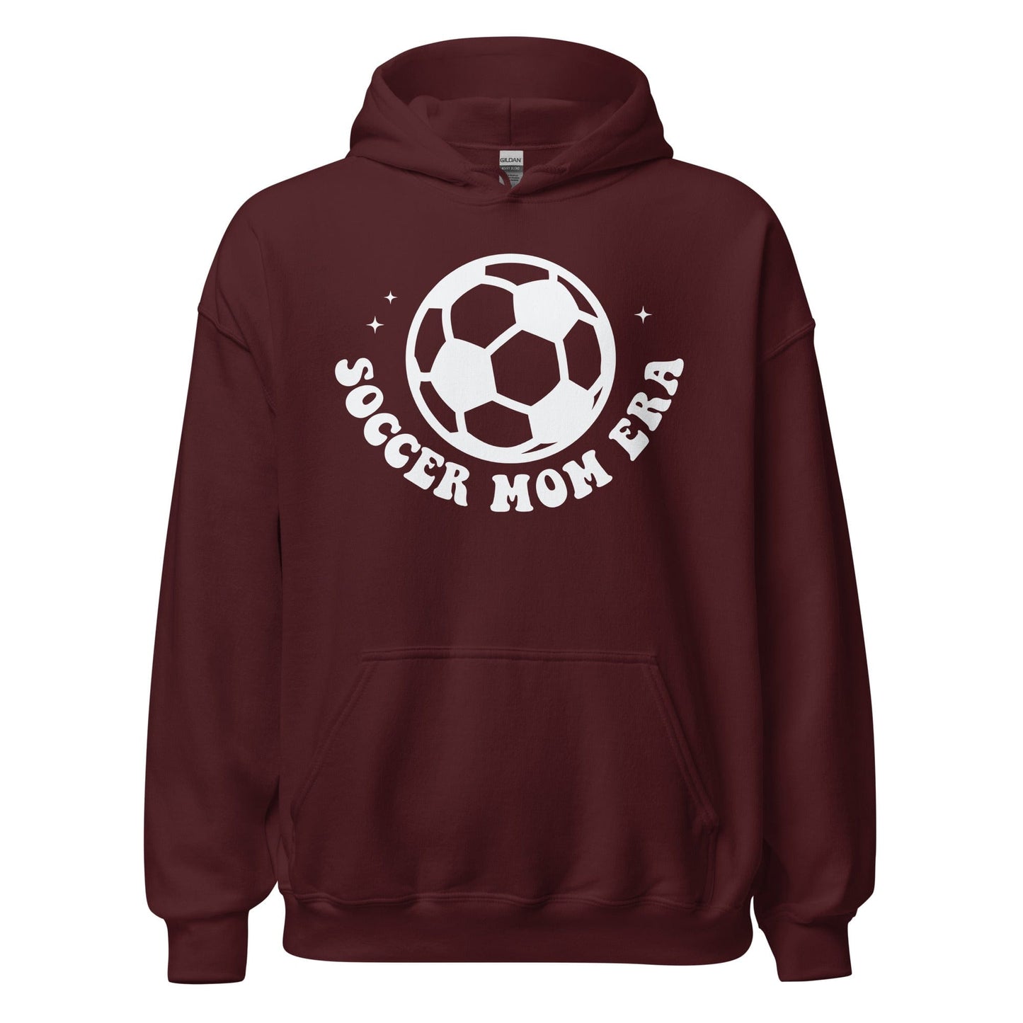 Soccer Mom Era Hoodie Maroon / S Spirit Gear Collective Hoodie