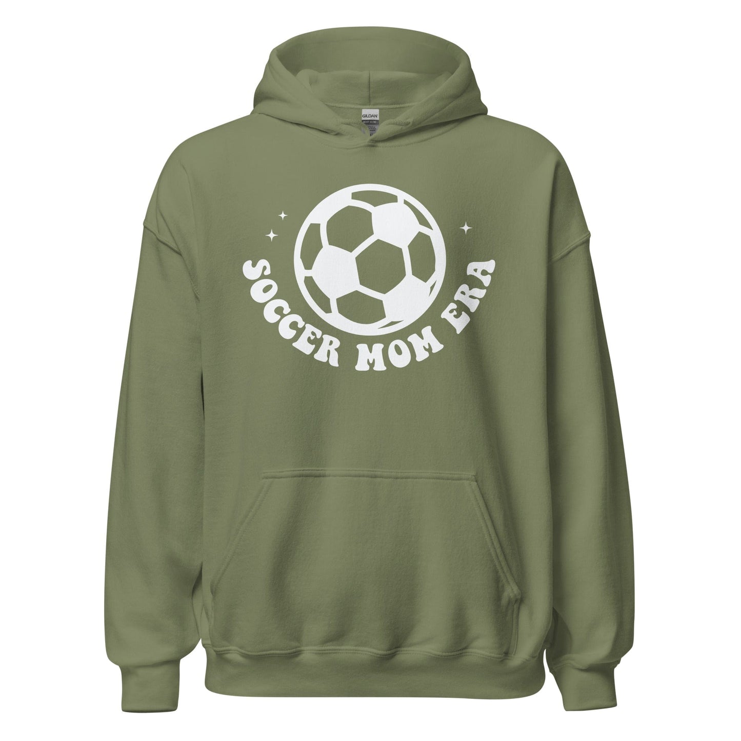 Soccer Mom Era Hoodie Military Green / S Spirit Gear Collective Hoodie