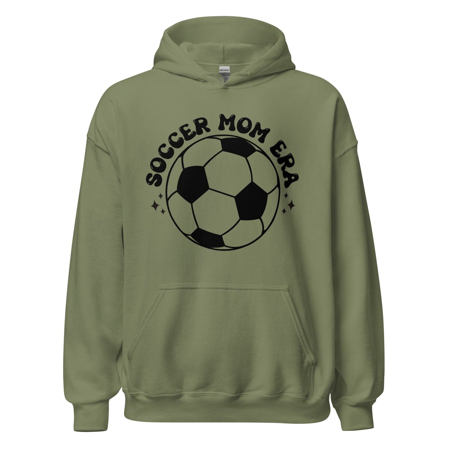 Soccer Mom Era Hoodie Military Green / S Spirit Gear Collective Hoodie