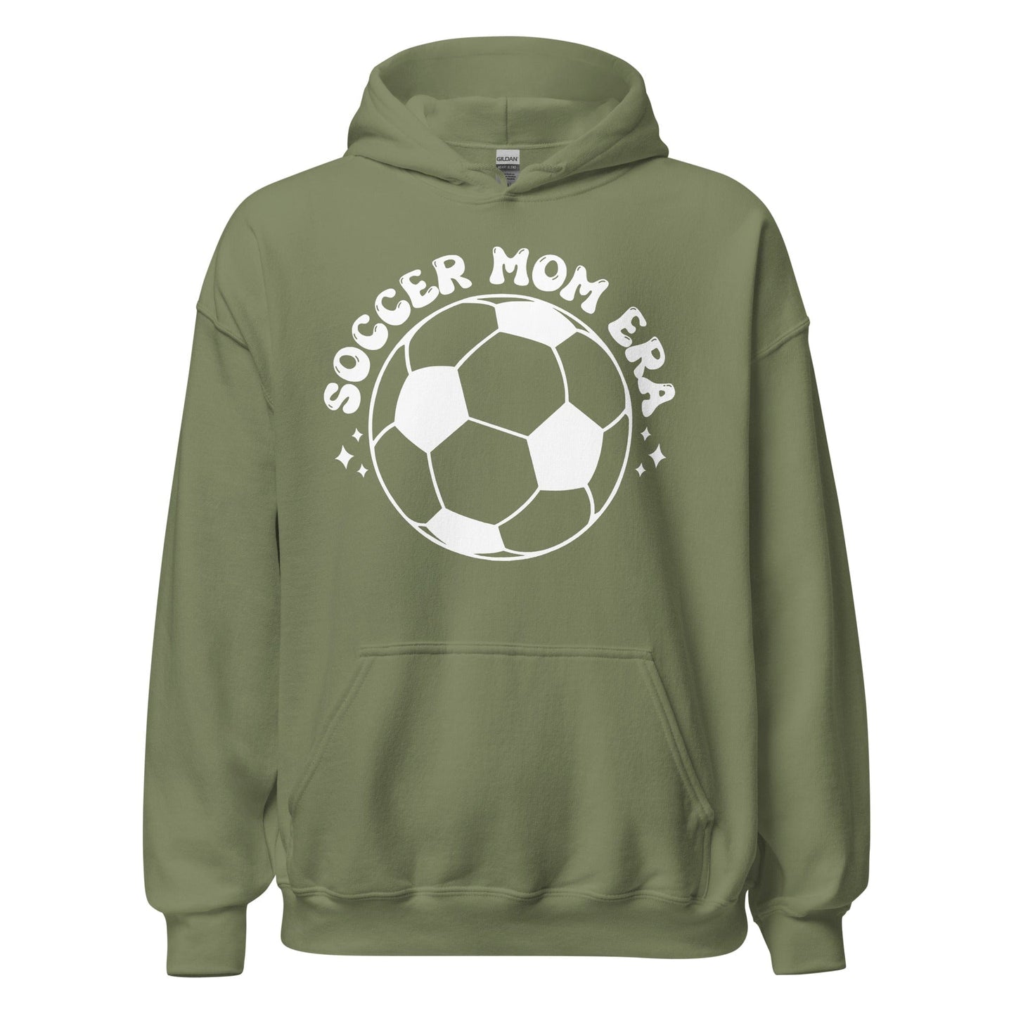 Soccer Mom Era Hoodie Military Green / S Spirit Gear Collective Hoodie