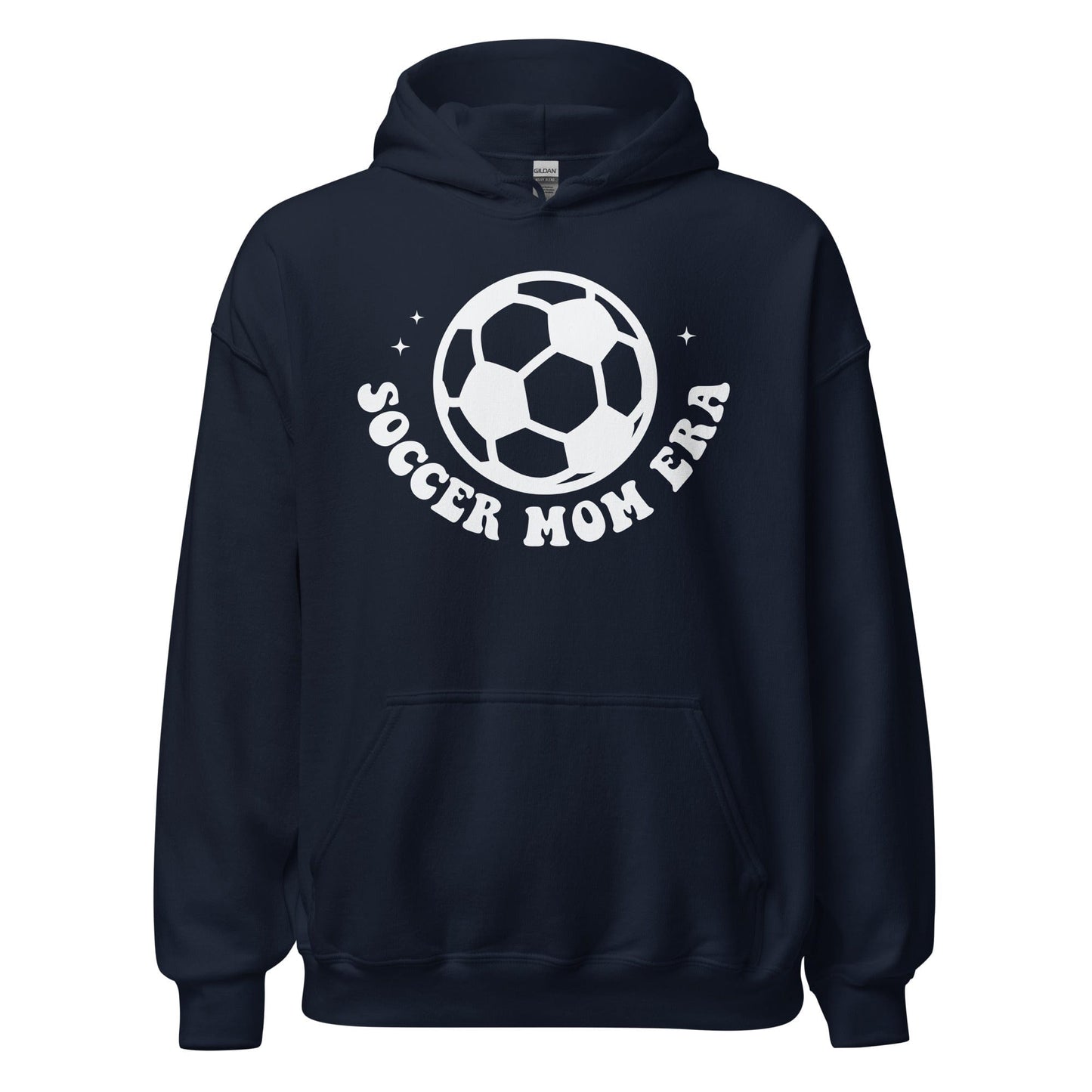 Soccer Mom Era Hoodie Navy / S Spirit Gear Collective Hoodie
