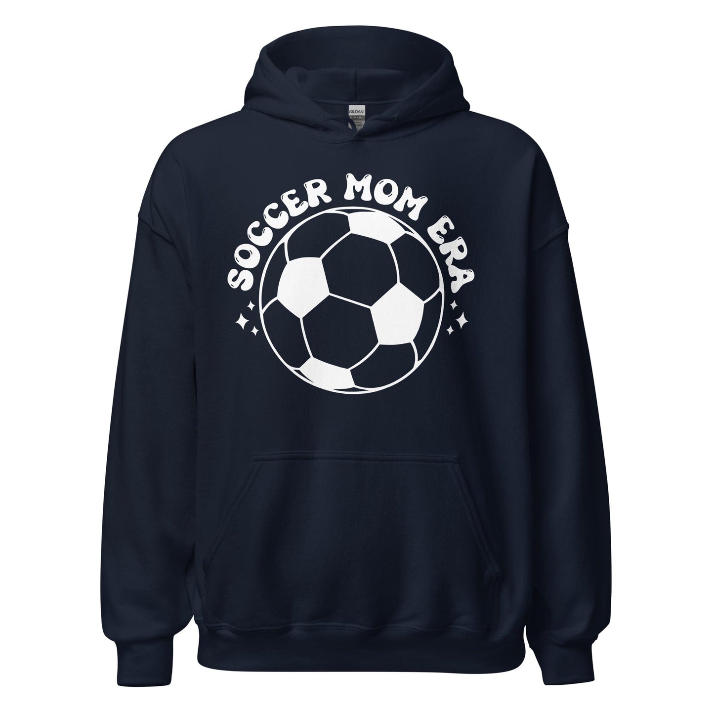 Soccer Mom Era Hoodie Navy / S Spirit Gear Collective Hoodie