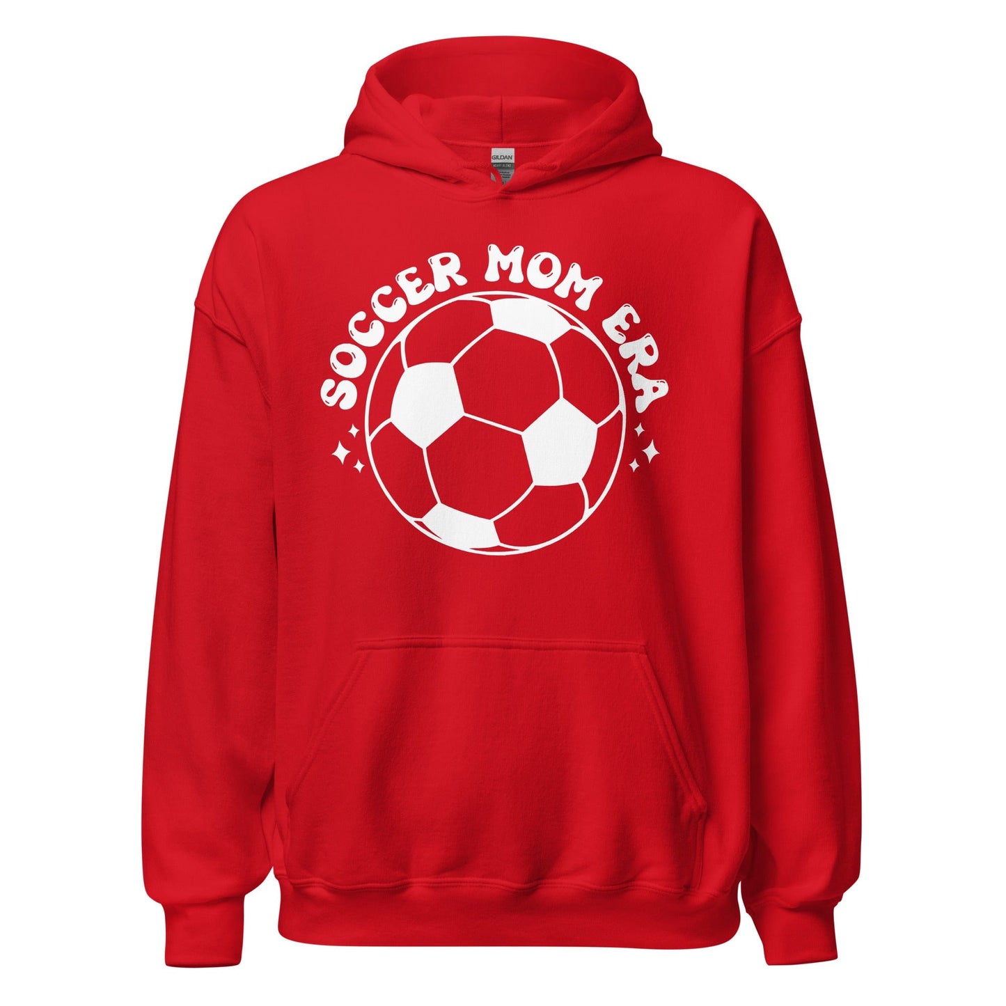 Soccer Mom Era Hoodie Red / S Spirit Gear Collective Hoodie