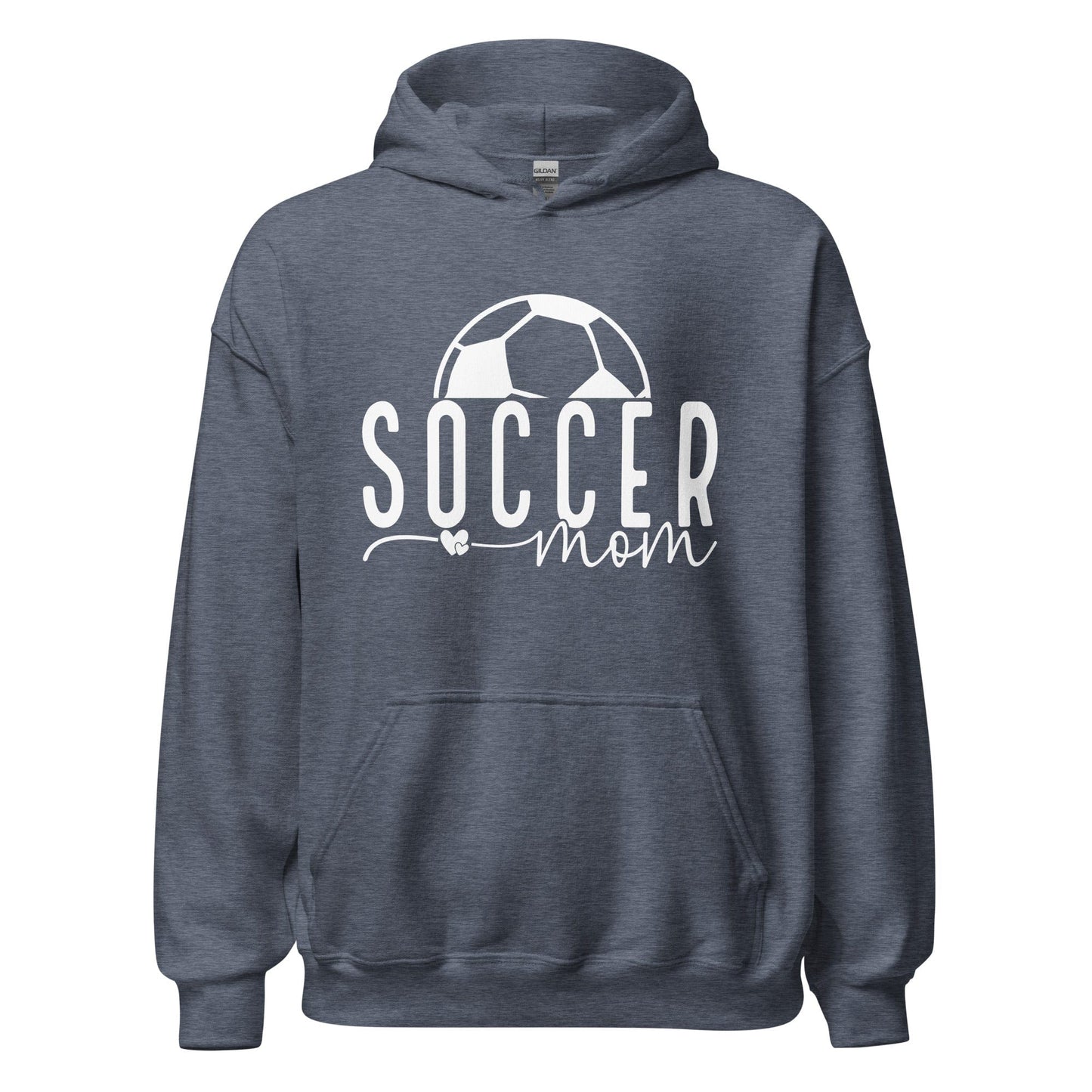 Soccer Mom Hoodie Heather Sport Dark Navy / S Spirit Gear Collective Hoodie