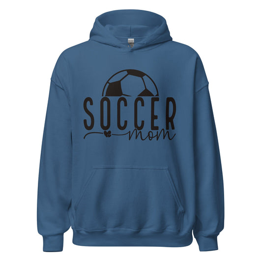 Soccer Mom Hoodie Indigo Blue / S Spirit Gear Collective Hoodie