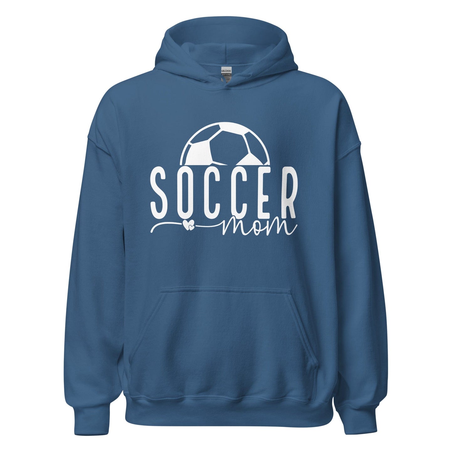 Soccer Mom Hoodie Indigo Blue / S Spirit Gear Collective Hoodie