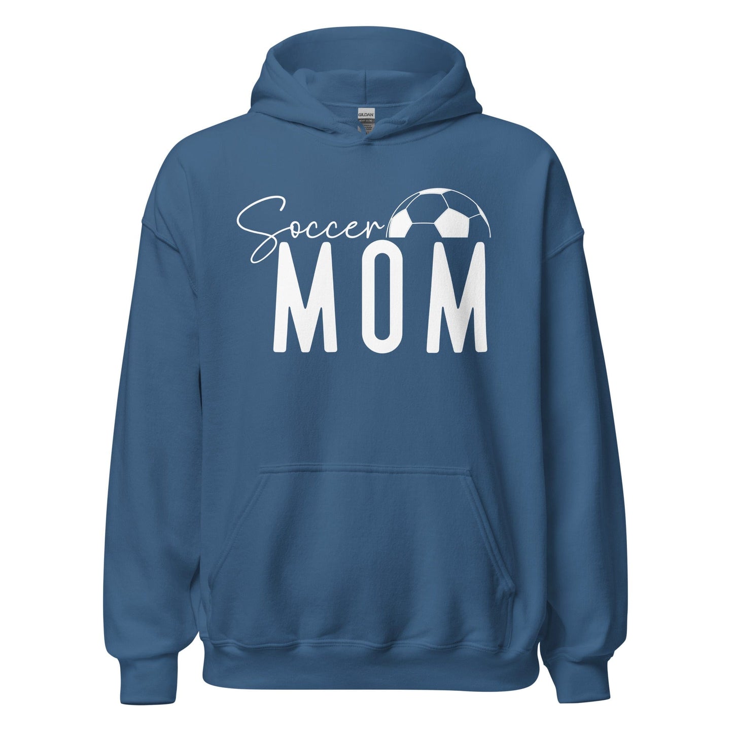 Soccer Mom Hoodie Indigo Blue / S Spirit Gear Collective Hoodie