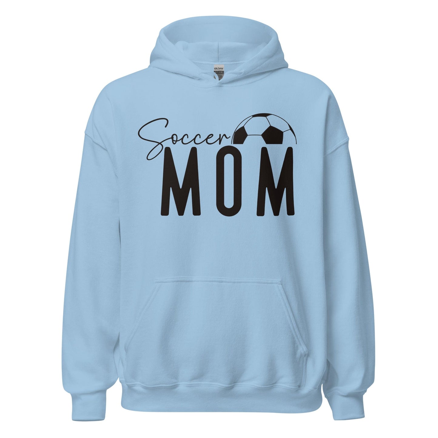 Soccer Mom Hoodie Light Blue / S Spirit Gear Collective Hoodie
