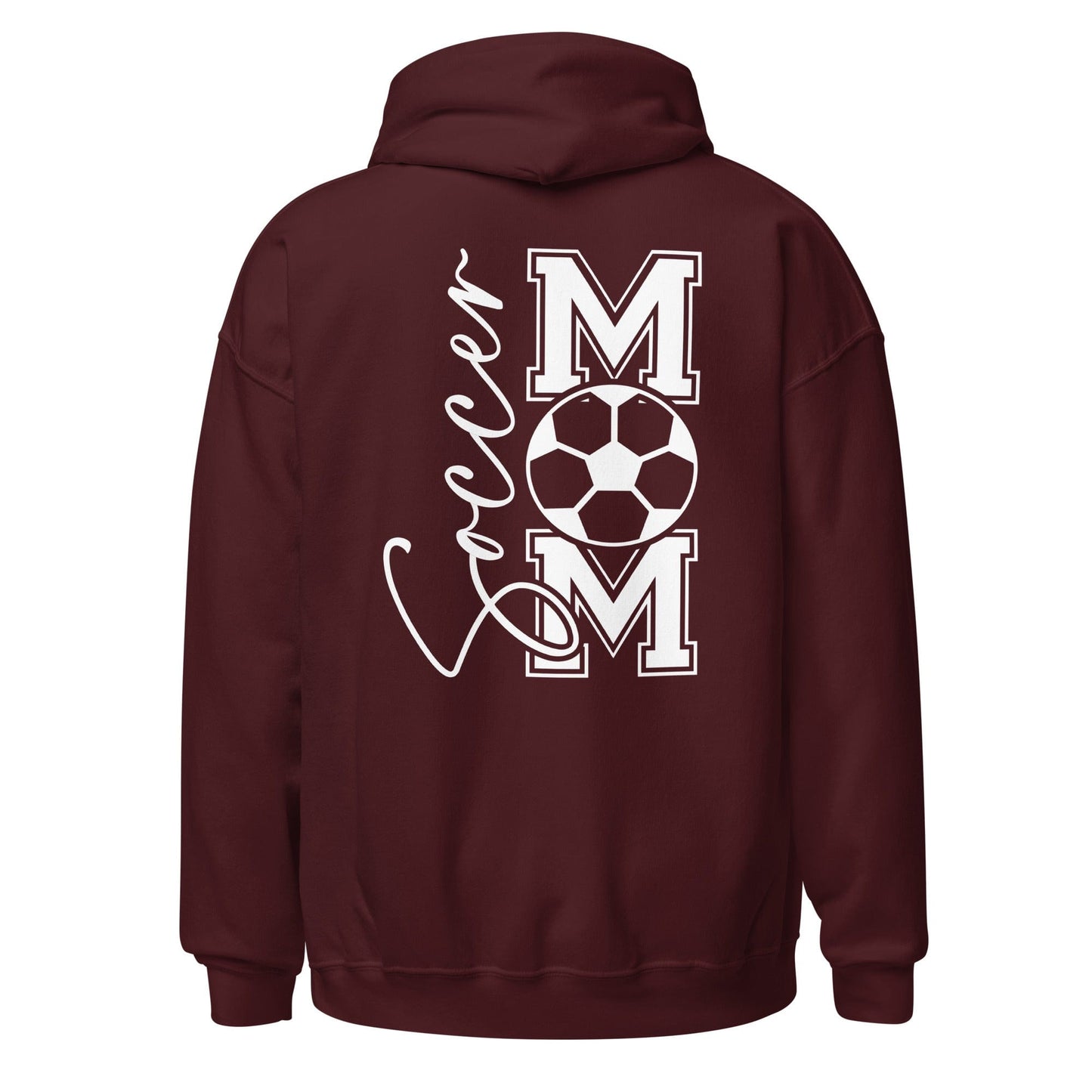 Soccer Mom Hoodie Maroon / S Spirit Gear Collective Hoodie