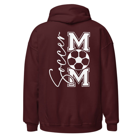 Soccer Mom Hoodie Maroon / S Spirit Gear Collective Hoodie