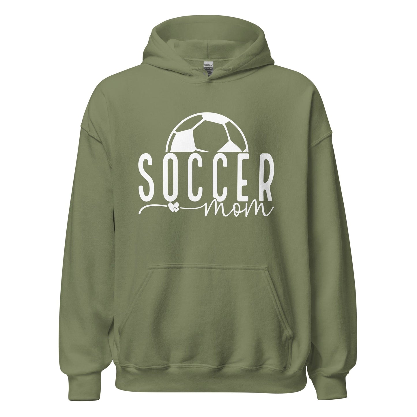 Soccer Mom Hoodie Military Green / S Spirit Gear Collective Hoodie