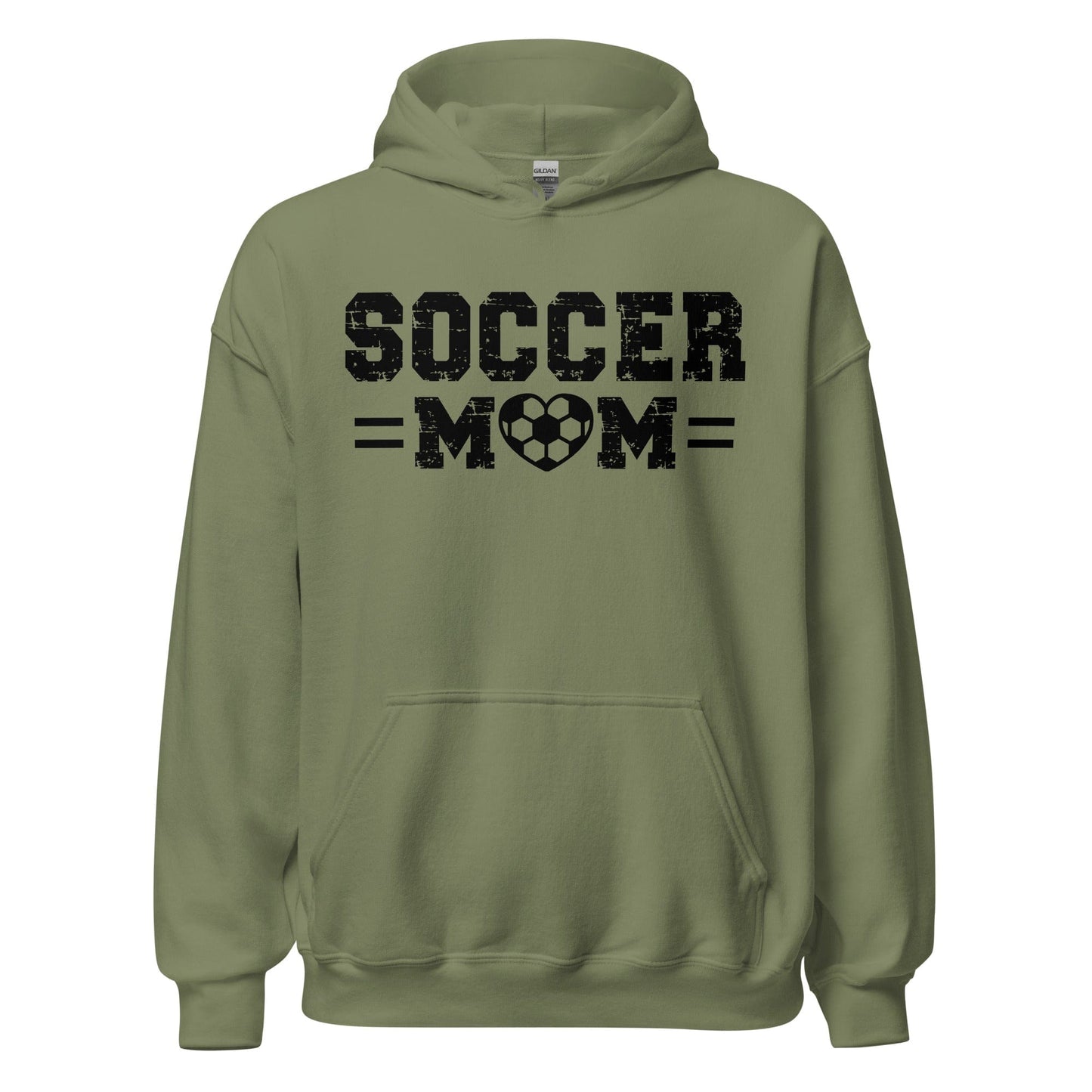 Soccer Mom Hoodie Military Green / S Spirit Gear Collective Hoodie