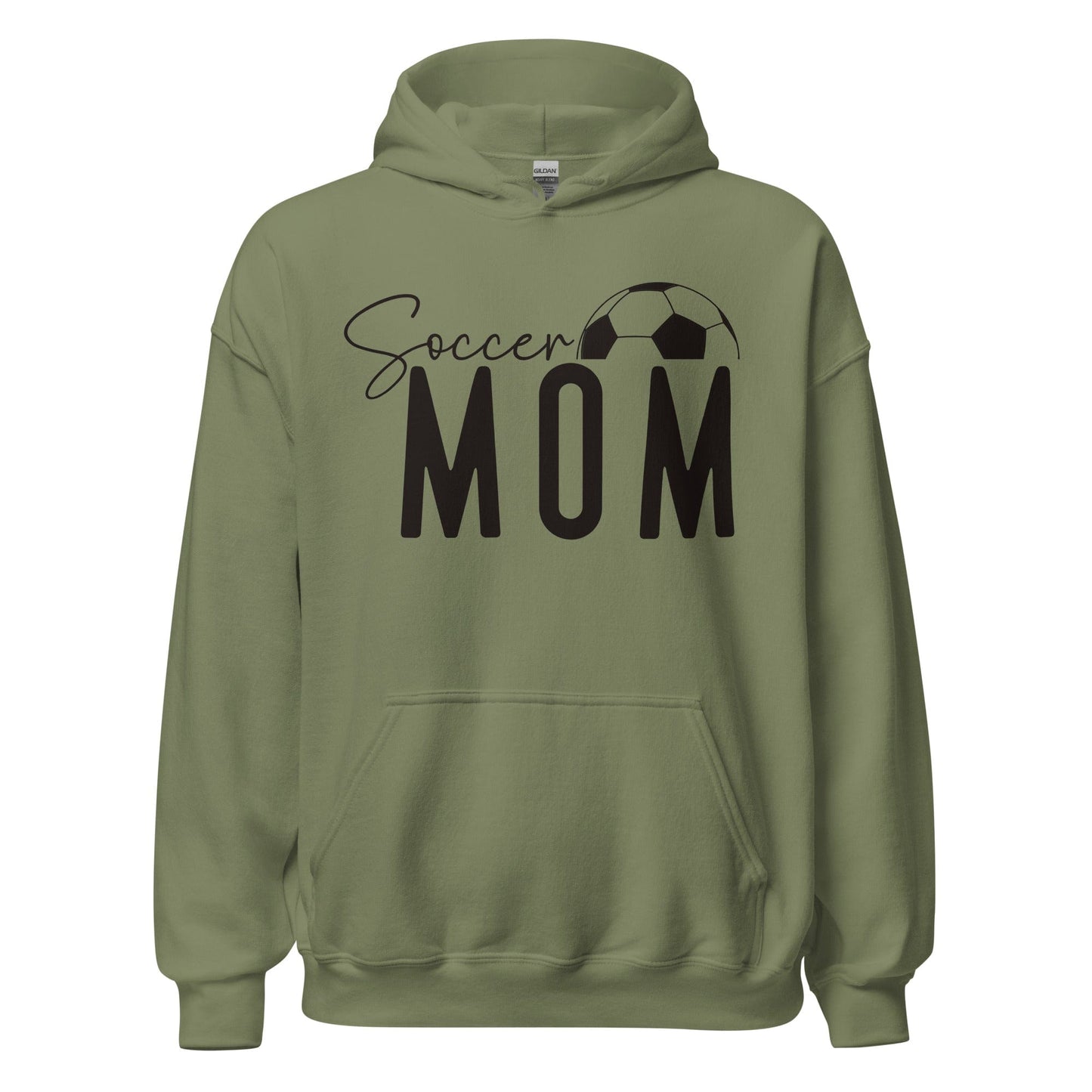 Soccer Mom Hoodie Military Green / S Spirit Gear Collective Hoodie