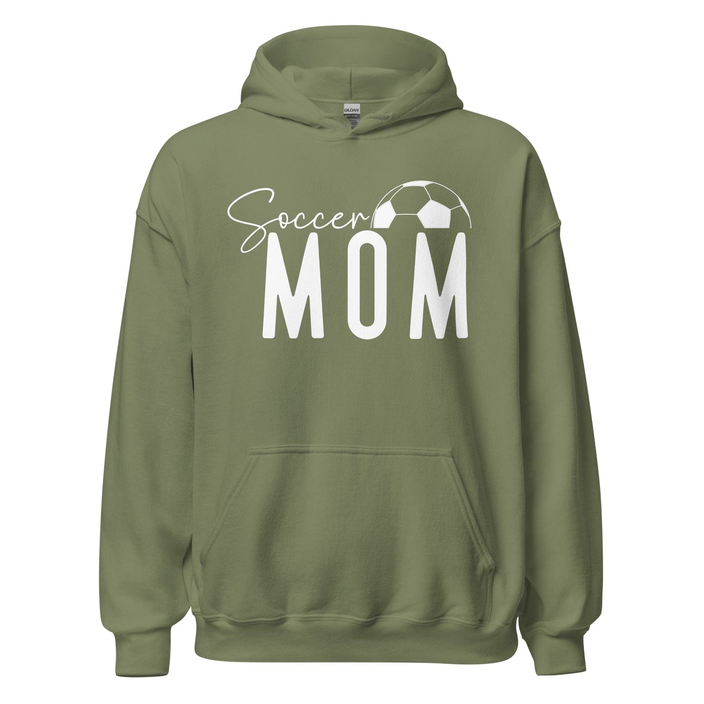 Soccer Mom Hoodie Military Green / S Spirit Gear Collective Hoodie