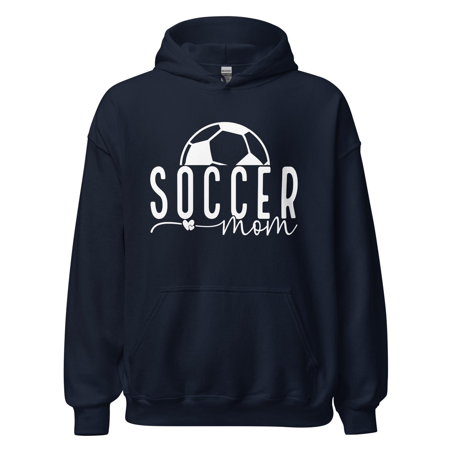 Soccer Mom Hoodie Navy / S Spirit Gear Collective Hoodie