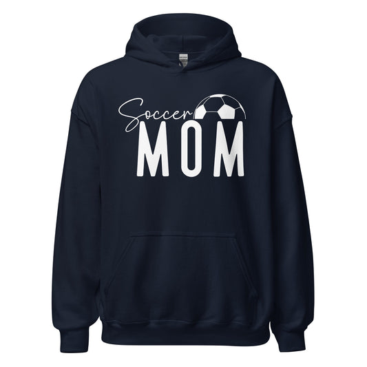Soccer Mom Hoodie Navy / S Spirit Gear Collective Hoodie