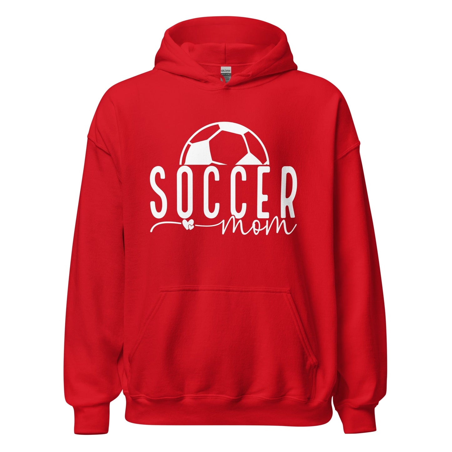 Soccer Mom Hoodie Red / S Spirit Gear Collective Hoodie