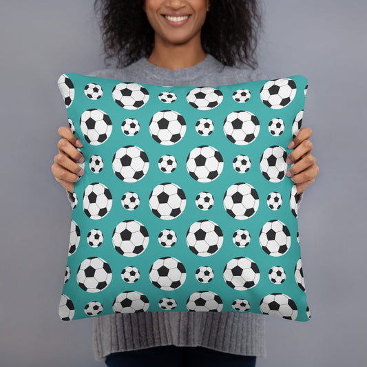 Soccer Pillow 18″×18″ Spirit Gear Collective Pillow