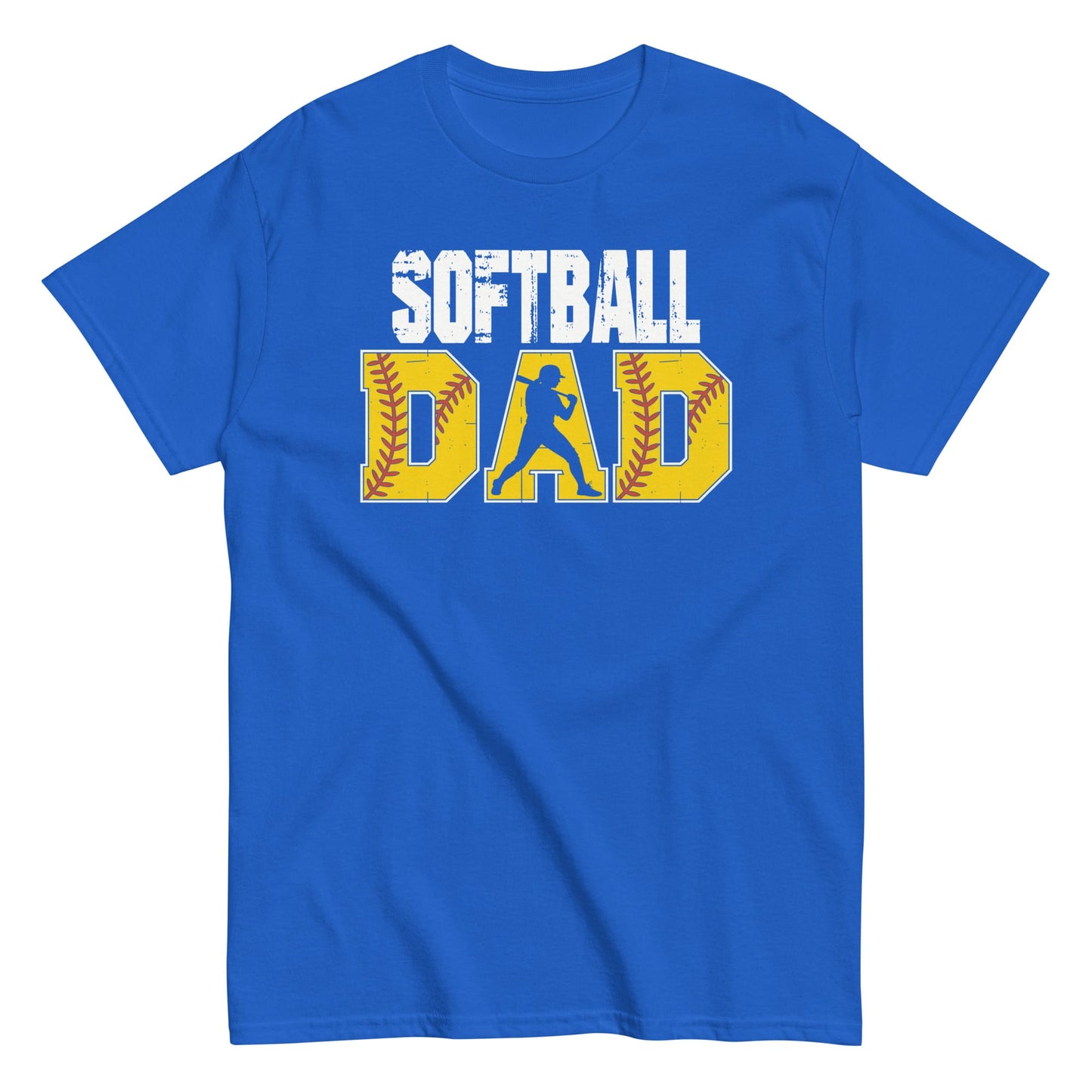 Softball Dad Shirt – Bold Game Day Tee for Proud Sports Fathers | Softball Fan Apparel Royal / S Spirit Gear Collective T-Shirt