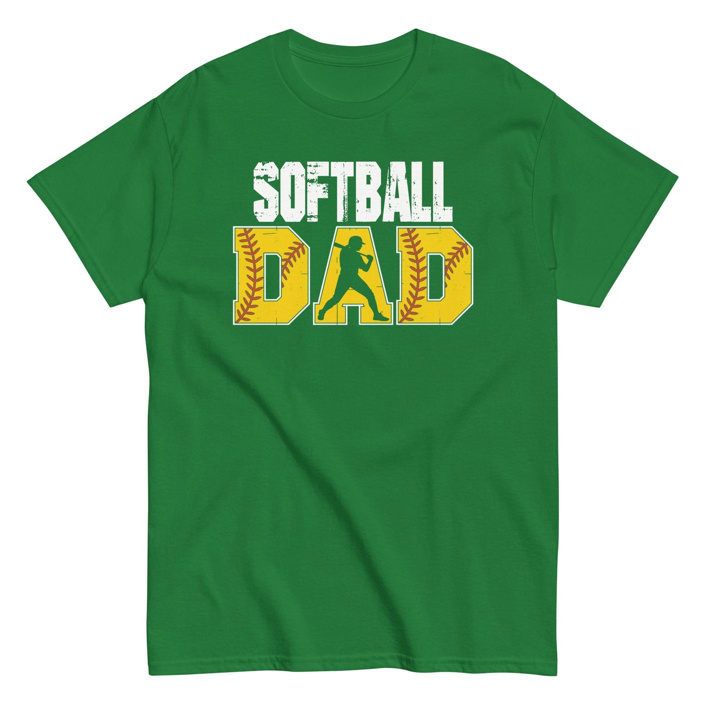 Softball Dad Shirt – Bold Game Day Tee for Proud Sports Fathers | Softball Fan Apparel Turf Green / S Spirit Gear Collective T-Shirt