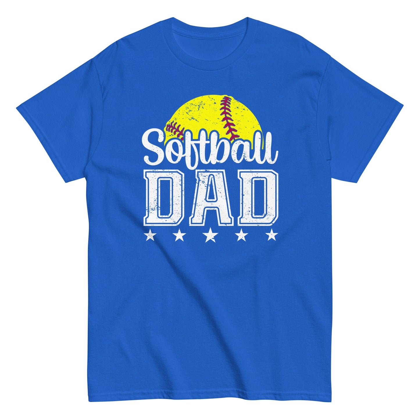 Softball Dad Shirt Royal / S Spirit Gear Collective T-Shirt