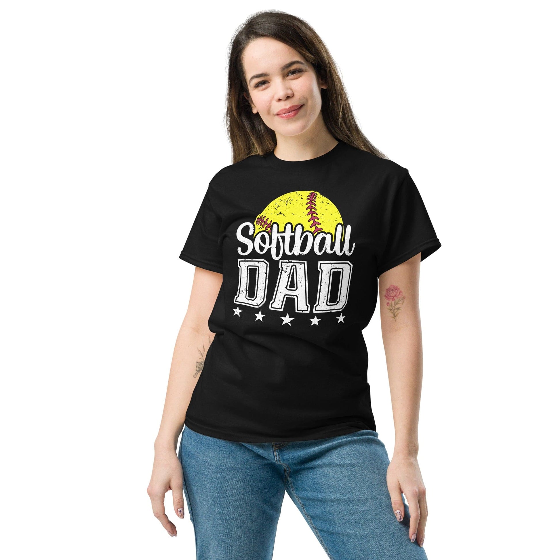 Softball Dad Shirt Spirit Gear Collective T-Shirt