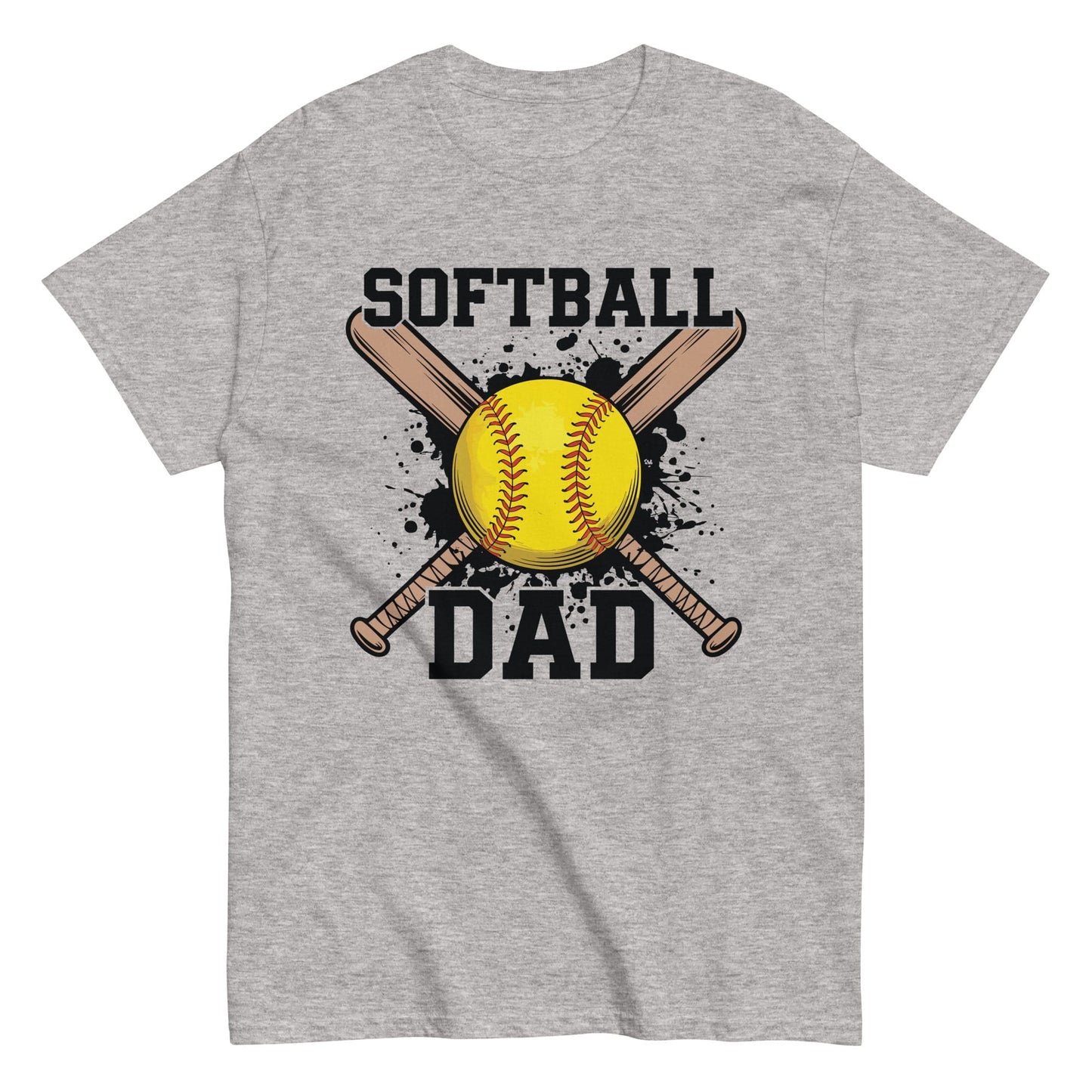 Softball Dad T-Shirt – Proud Softball Dad Shirt, Game Day Spirit Tee Sport Grey / S Spirit Gear Collective T-Shirt