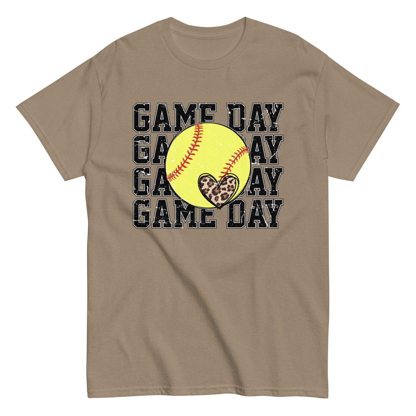 Softball Game Day Shirt Brown Savana / S Spirit Gear Collective T-Shirt