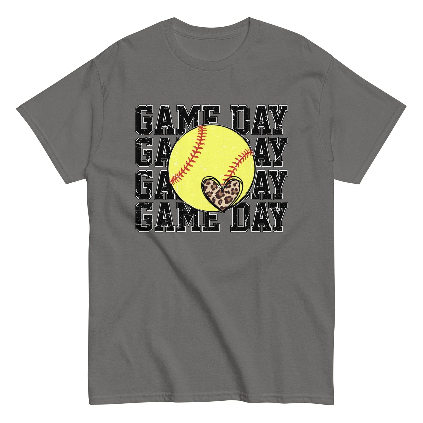 Softball Game Day Shirt Charcoal / S Spirit Gear Collective T-Shirt