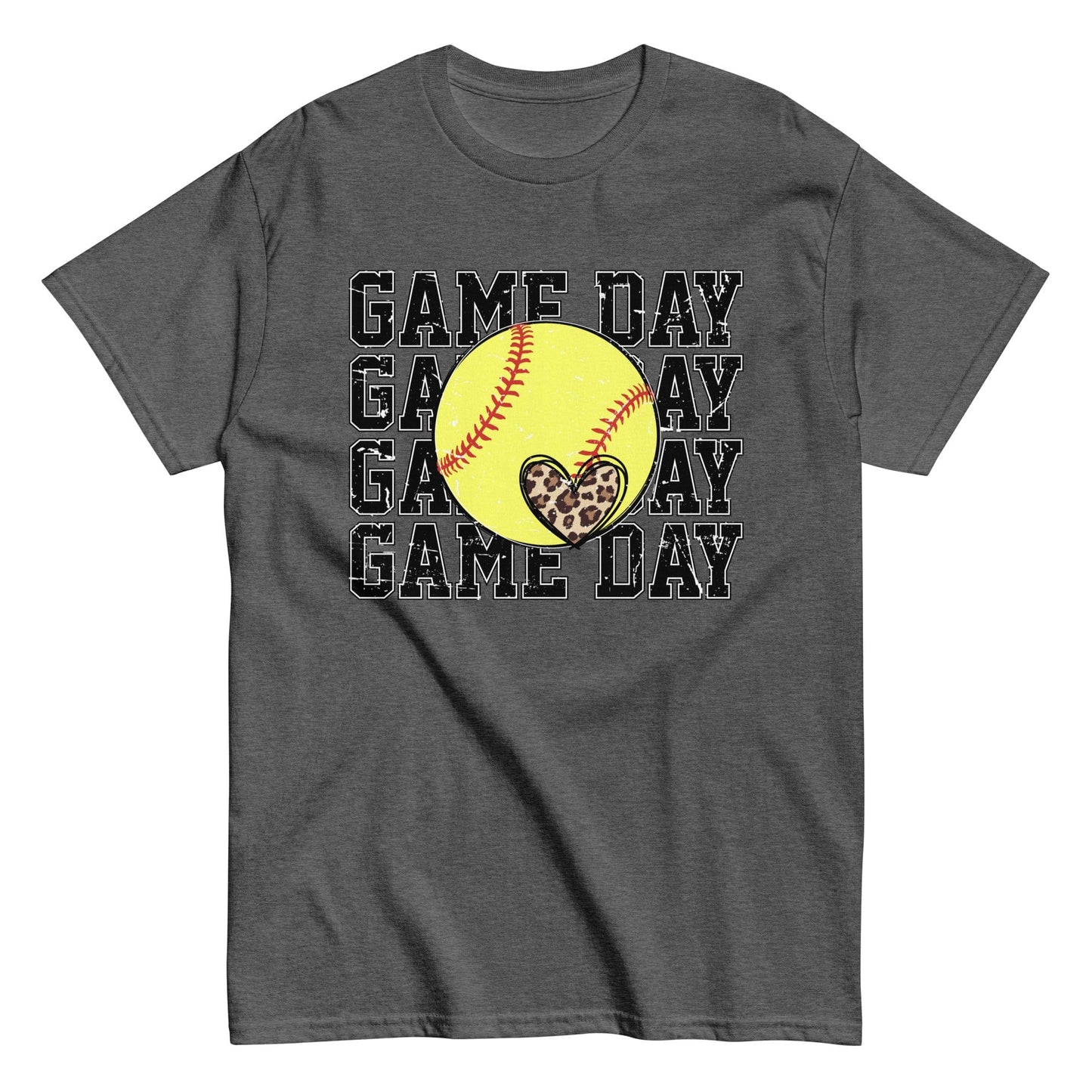 Softball Game Day Shirt Dark Heather / S Spirit Gear Collective T-Shirt