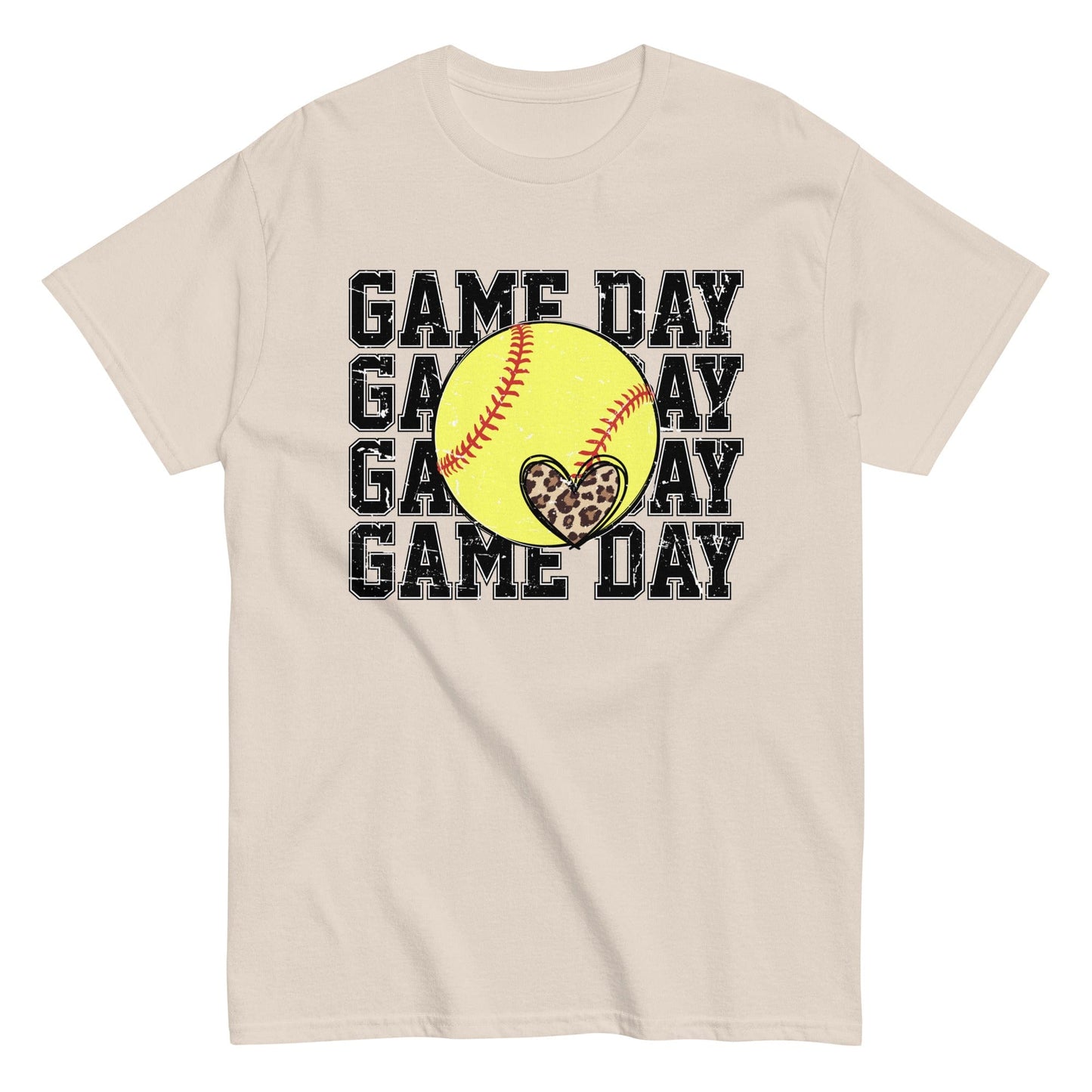 Softball Game Day Shirt Natural / S Spirit Gear Collective T-Shirt