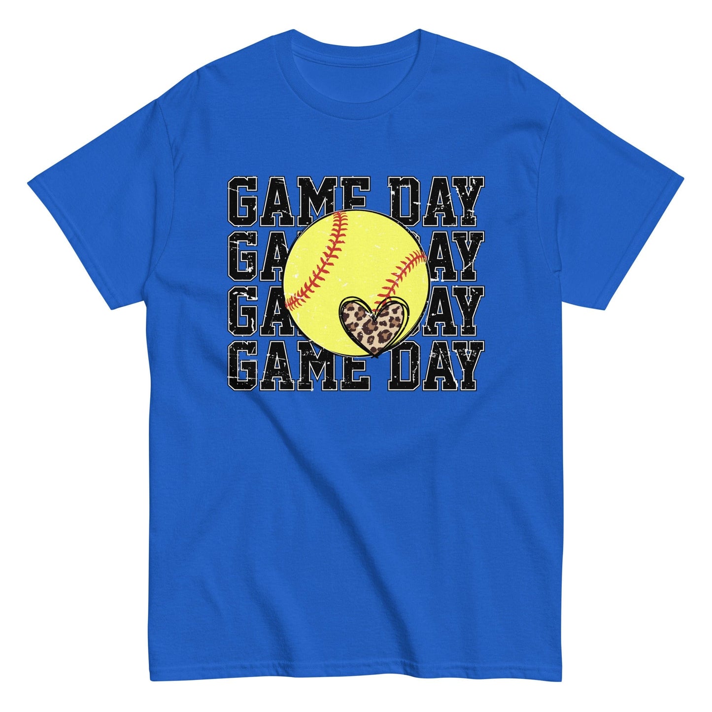 Softball Game Day Shirt Royal / S Spirit Gear Collective T-Shirt