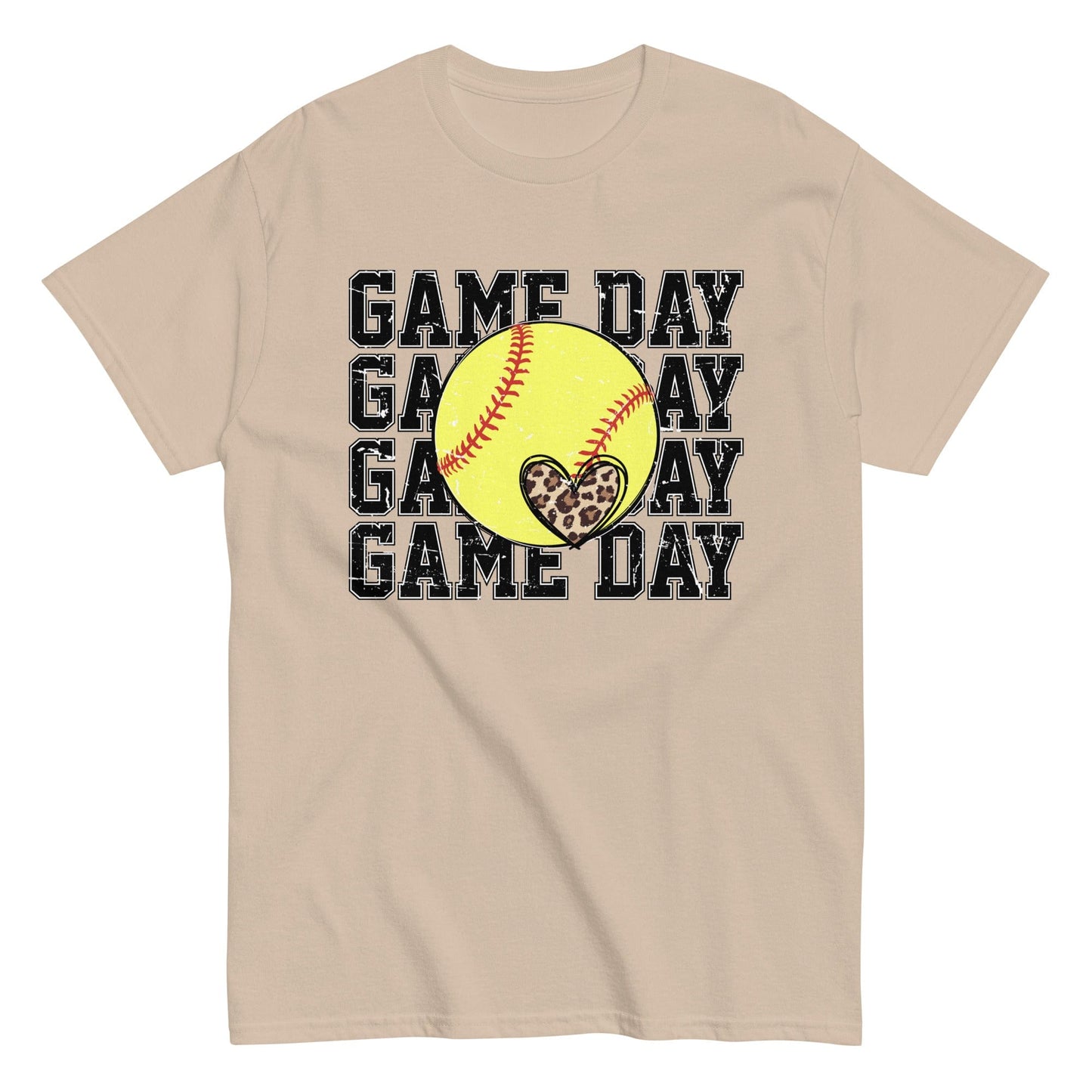 Softball Game Day Shirt Sand / S Spirit Gear Collective T-Shirt