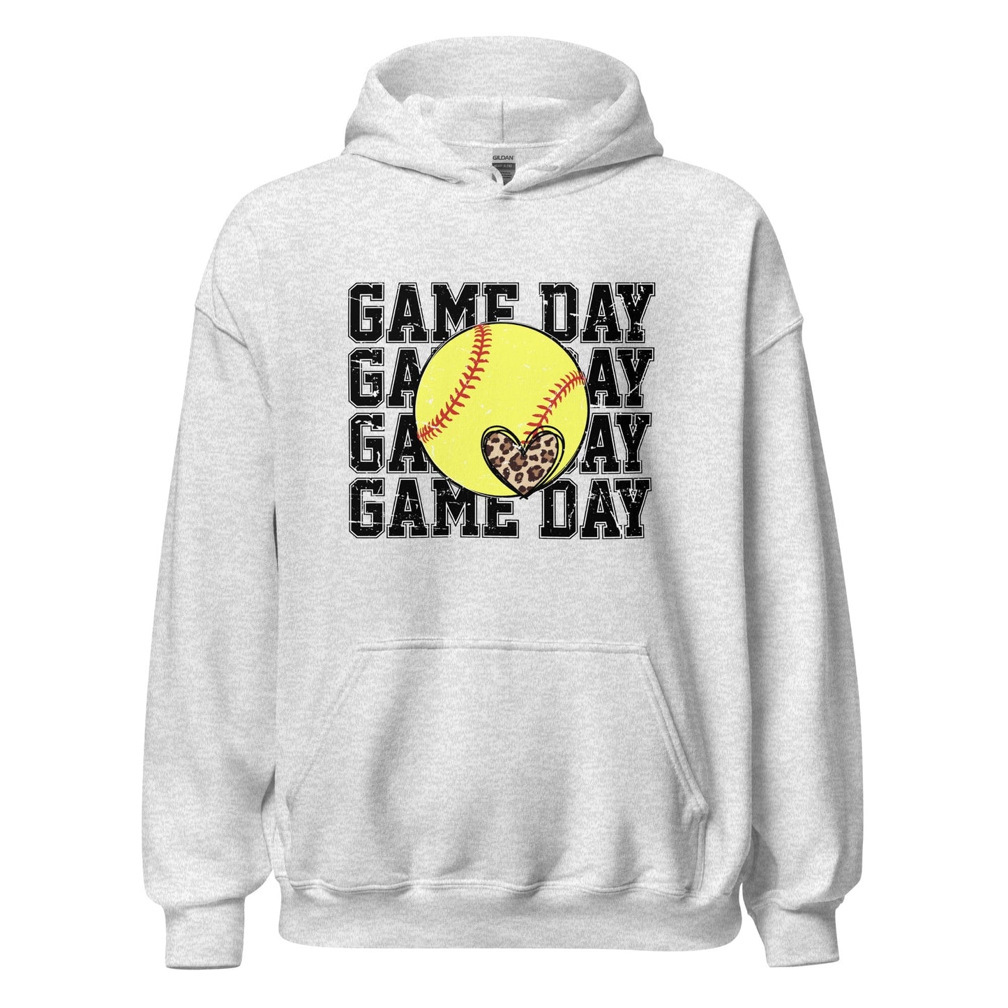 Softball Gameday Hoodie Ash / S Spirit Gear Collective Hoodie