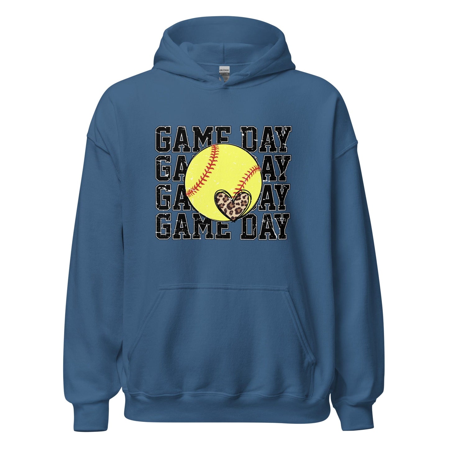 Softball Gameday Hoodie Indigo Blue / S Spirit Gear Collective Hoodie