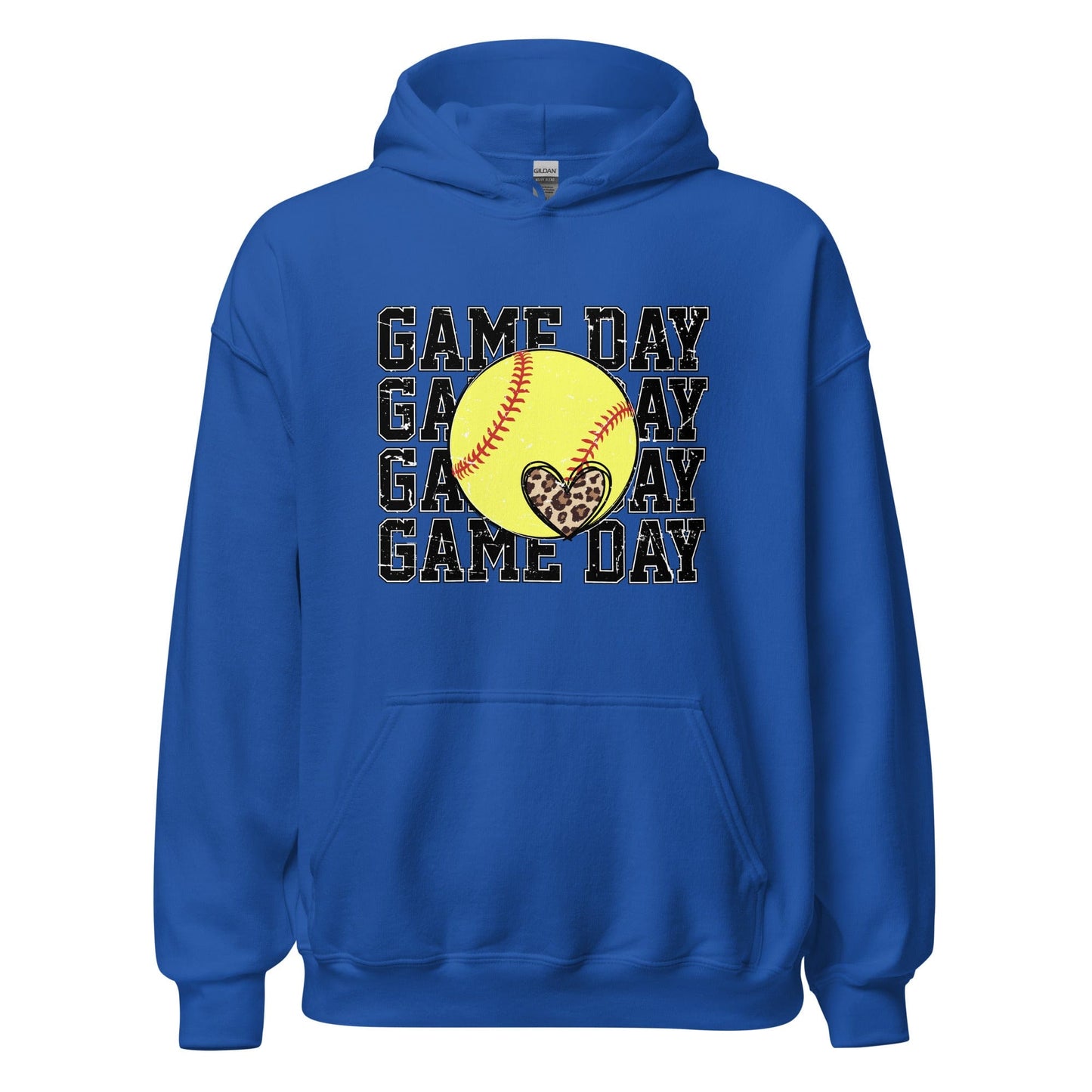 Softball Gameday Hoodie Royal / S Spirit Gear Collective Hoodie