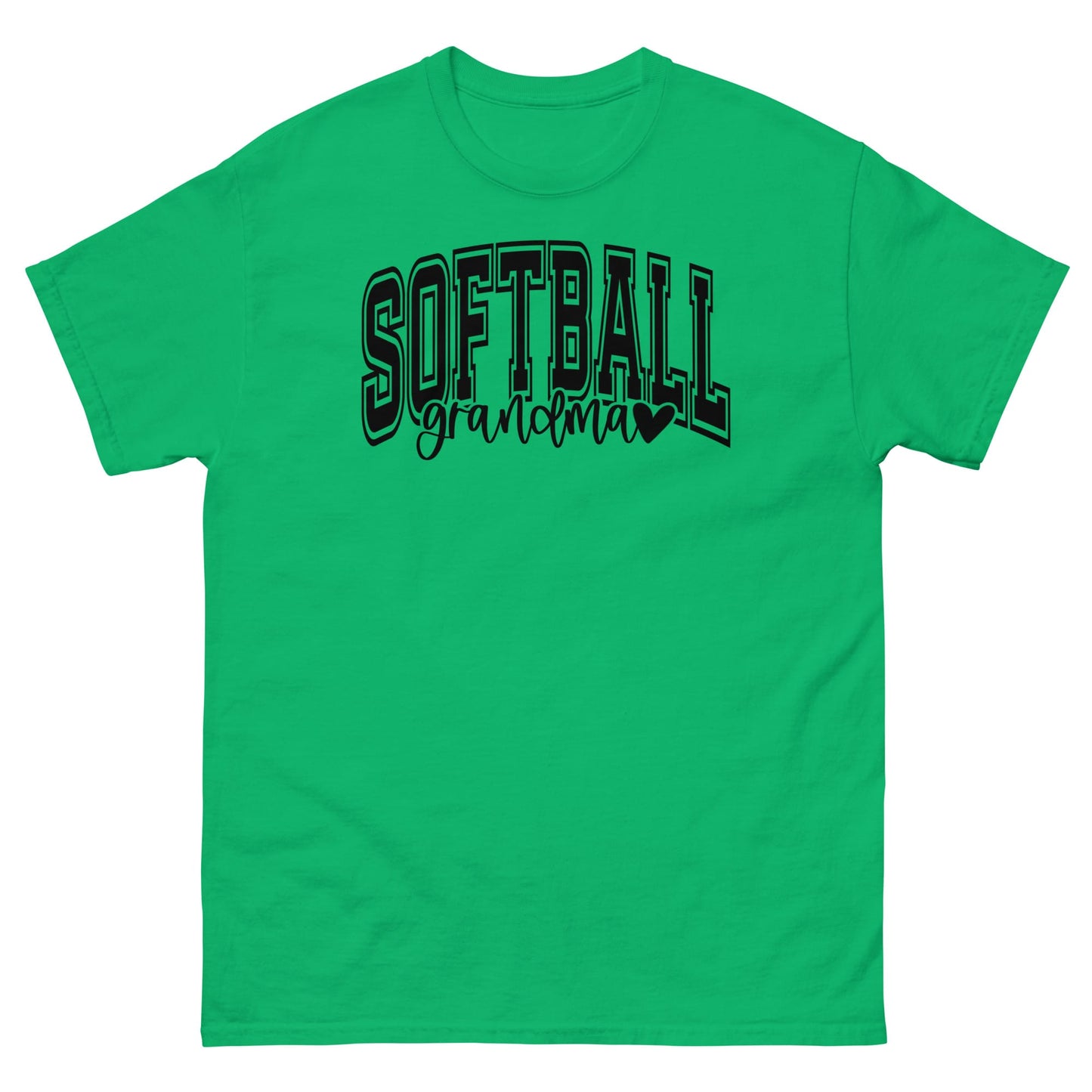 Softball Grandma Shirt – Cute Softball Grandma Tee Irish Green / S Spirit Gear Collective T-Shirt