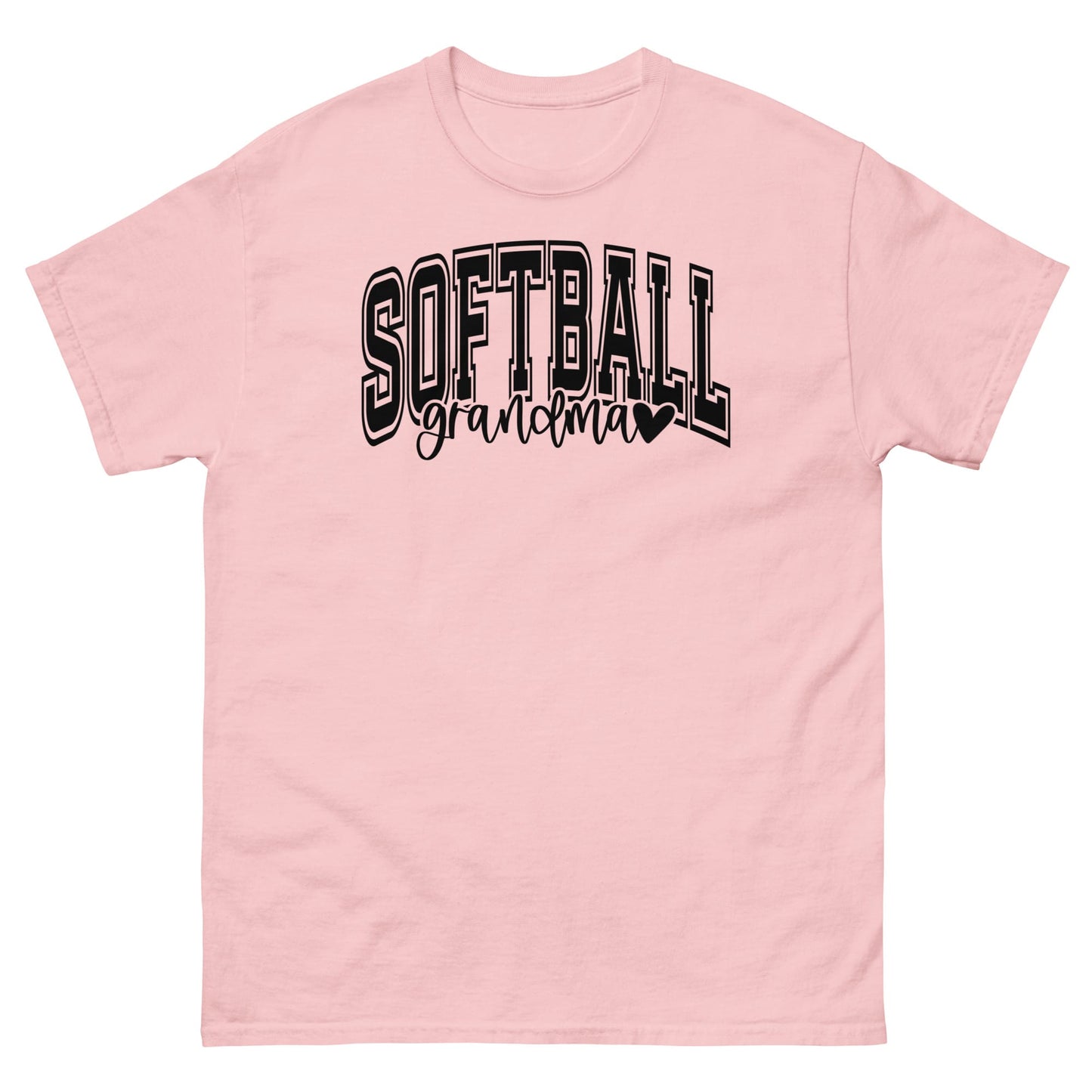 Softball Grandma Shirt – Cute Softball Grandma Tee Light Pink / S Spirit Gear Collective T-Shirt
