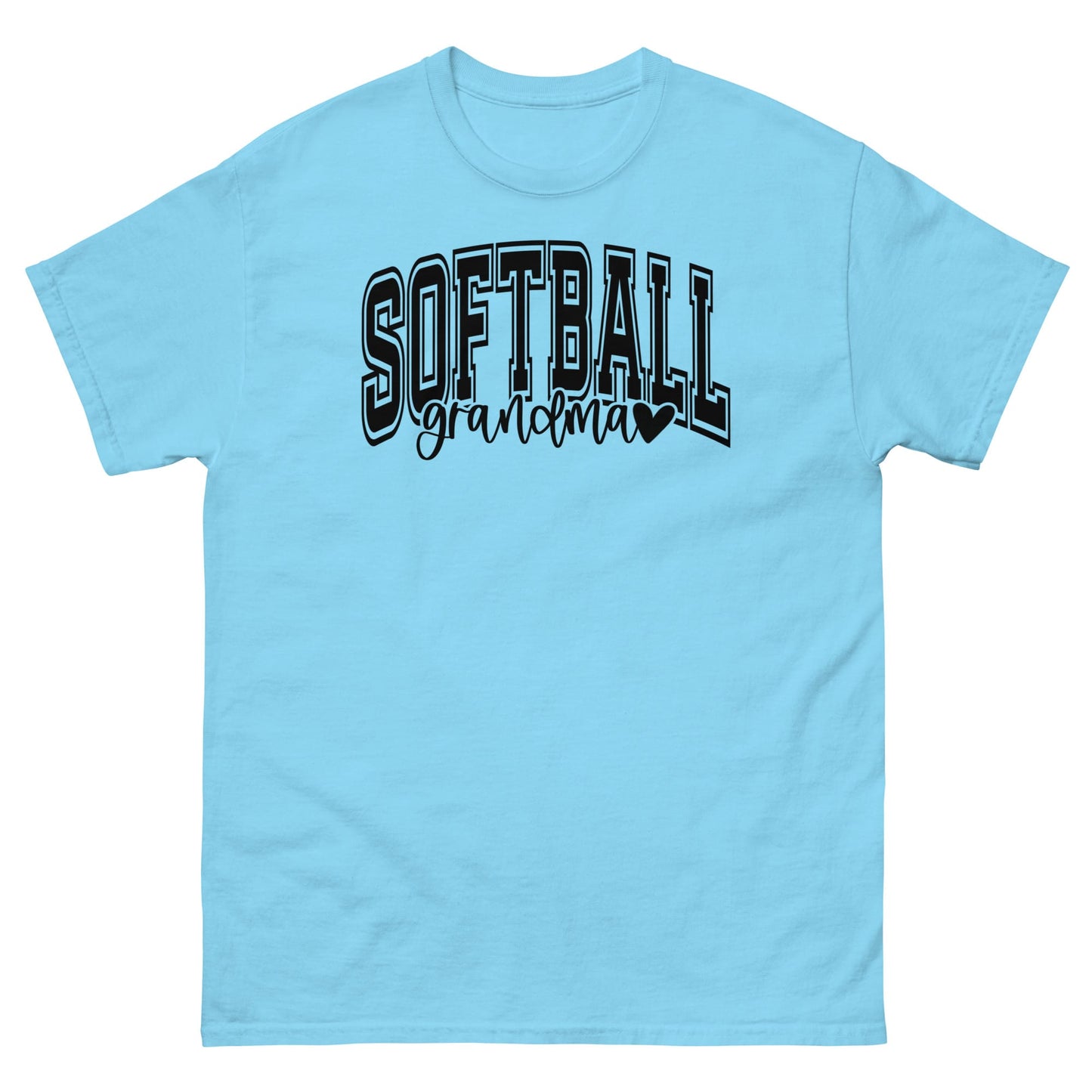 Softball Grandma Shirt – Cute Softball Grandma Tee Sky / S Spirit Gear Collective T-Shirt