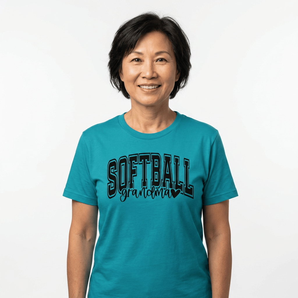 Softball Grandma Shirt – Cute Softball Grandma Tee Spirit Gear Collective T-Shirt